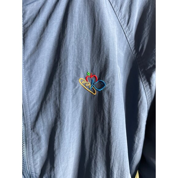 Ukrop's Threads Signature Collection Men's Harris Teeter Employee Blue Jacket L - Picture 4 of 10